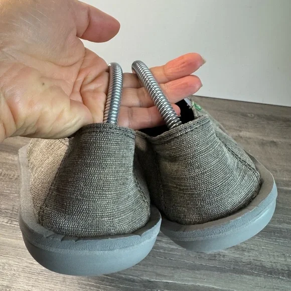 Sanuk Vagabond Men's Gray Loafers size 9 EUC - Picture 6 of 11